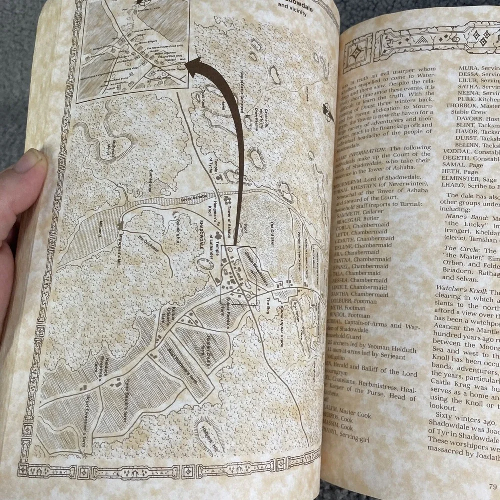 AD&D Forgotten Realms Cyclopedia of‎ the Realms TSR